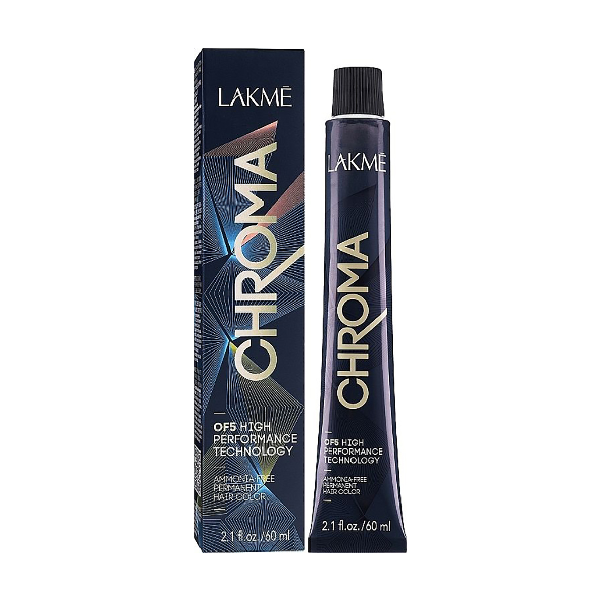 Напівперманентна фарба для волосся Lakme Chroma Permanent Hair Color 4/99 Насичено-червоний середній коричневий, 60 мл